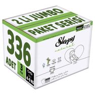 Sleepy Natural No:3 Midi 336 Adet Bebek Bezi