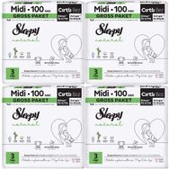 Sleepy Natural No:3 Midi 400 Adet Bebek Bezi