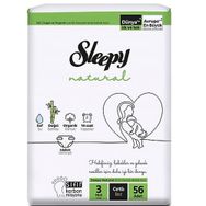 Sleepy Natural No:3 Midi 56 Adet Bebek Bezi