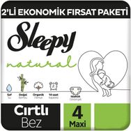 Sleepy Natural No:4 Maxi 150 Adet Bebek Bezi