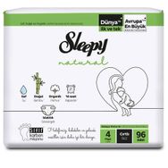 Sleepy Natural No:4 Maxi 96 Adet Bebek Bezi