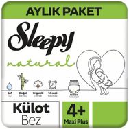 Sleepy Natural No:4+ Maxi Plus Külot Bebek Bezi
