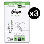 Sleepy Natural No:5 Junior 174 Adet Bebek Bezi