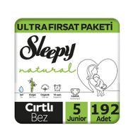 Sleepy Natural No:5 Junior 192 Adet Bebek Bezi