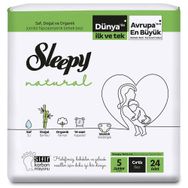 Sleepy Natural No:5 Junior 24 Adet Bebek Bezi