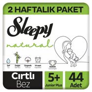 Sleepy Natural No:5+ Junior Plus 44 Adet Bebek Bezi