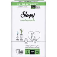 Sleepy Natural No:6 XLarge 46 Adet Külot Bebek Bezi