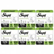 Sleepy Natural No:6 XLarge 600 Adet Bebek Bezi