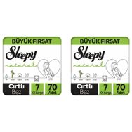 Sleepy Natural No:7 XXLarge 140 Adet Bebek Bezi