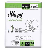 Sleepy Natural No:7 XXLarge 168 Adet Bebek Bezi