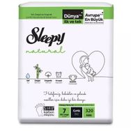 Sleepy Natural No:7 XXLarge 320 Adet Bebek Bezi