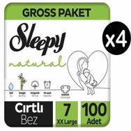 Sleepy Natural No:7 XXLarge 400 Adet Bebek Bezi