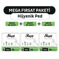 Sleepy Natural Ultra Hassas Gece 108 Adet Hijyenik Ped