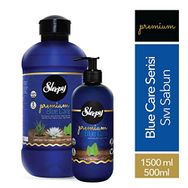 Sleepy Premium Blue Care 1500 + 500 ml Doğal Lotus Çiçeği Sıvı Sabun