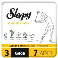 Sleepy Ultra İnce 7'li Gece Pedi