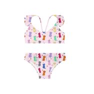 Slipstop Hermes Bikini Bikini Crop Beyaz 02-03