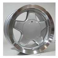 SLK 1617 6x13 4x98 Et13 58.6 Silver Lıp Machined Otomobil Jantı