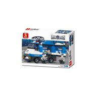 Sluban B0187 Police Mobil Kumanda Merkezi Seti