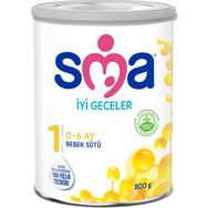 Sma 12479517 İyi Geceler 1 800 gr 0-6 Ay Bebek Sütü