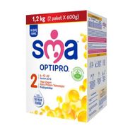 Sma Optipro Probiyotik 2 6-12 Ay 2x1200 gr Bebek Devam Sütü