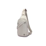 Smart Bags 1239 Gri Nano Metalik Kumaş Bodybag Kadın Çantası