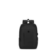 Smart Bags SMB8660 Gumi Siyah Unisex Sırt Çantası