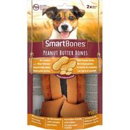 Smart Bones Medium Peanut Butter Fıstık Ezmeli Orta Irk 2 Adet Köpek Ödülü