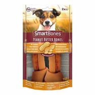 Smart Bones Tavuklu Fıstık Ezmeli Mini Düğüm 2 'li 158 gr Kemik Köpek Ödülü