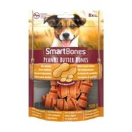Smart Bones Yer Fıstıklı 8x128 gr Kemik Köpek Ödülü