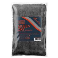 SmartBee Queendry Edgeless Mikrofiber 50x70 Antrasit Oto Kurulama Havlusu