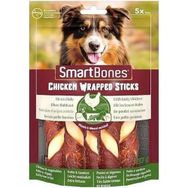 SmartBones Tavuk Sargılı Medium Stick 5'li 137 gr Köpek Ödülü