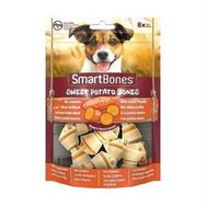 SmartBones Tavuk ve Tatlı Patatesli Mini Düğüm Kemik 8x128 gr Köpek Ödülü