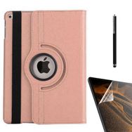 Smcase Apple iPad 10.2 2021 9. Nesil 360 Donebilen Koruma Kapakli Standli DN22 Nano Kalem Kılıf