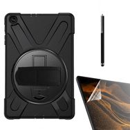 Smcase Apple iPad 2 3 4 Tablet Tank Koruma Defender Standli DF11 Nano Kalem Kılıf