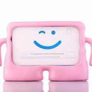 Smcase Apple iPad 9.7 2018 6. Nesil Tutacakli Cocuklar Icin Silikon İb1 Kılıf