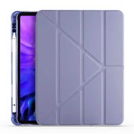Smcase Apple iPad Air 10.9 2020 4. Nesil Katlanabilir Standli Pu Silikon TF1 Kılıf