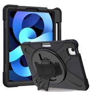 Smcase Apple iPad Air 10.9 2022 5. Nesil Tablet Tank Koruma Defender Standli DF2 Kılıf