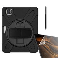 Smcase Apple iPad Pro 11 2020 2. Nesil Tablet Tank Koruma Defender Standli DF2 Kılıf
