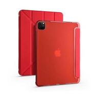 Smcase Apple iPad Pro 12.9 2020 4. Nesil Katlanabilir Standli Pu Silikon Tf2 Kılıf