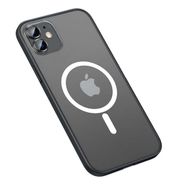 Smcase Apple iPhone 11 Lens Korumalı Hassas Tuş Mat Yüzey Mokka Tacsafe Cep Telefonu Kılıfı