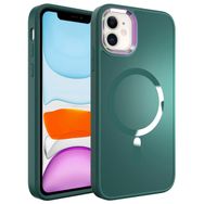 Smcase Apple iPhone 12 Wireless Tacsafe Stil Serisi Mat Kapak Cep Telefonu Kılıfı