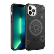 Smcase Apple iPhone 13 Pro Wireless Şarj Özellikli Desenli Hot Magsafe Kapak Cep Telefonu Kılıfı