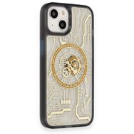 Smcase Apple iPhone 14 Magic Design Wireless Tacsafe Ultra Koruma Sert Kapak Cep Telefonu Kılıfı