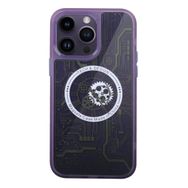Smcase Apple iPhone 14 Pro Max Magic Design Wireless Tacsafe Ultra Koruma Sert Kapak Cep Telefonu Kılıfı
