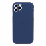 Smcase iPhone 11 Pro Max PP Hayalet Silikon Lacivert Cep Telefonu Kılıfı
