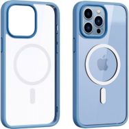 Smcase iPhone 14 Pro Max Manyetik Wiriless Destekli Krom Silikon Siyah Cep Telefonu Kılıfı