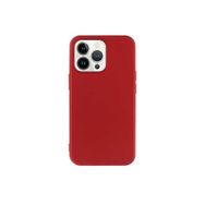 Smcase iPhone 14 Pro Max Mat Premier Tpu Silikon Nano Ekran Koruyucu Kırmızı Cep Telefonu Kılıfı