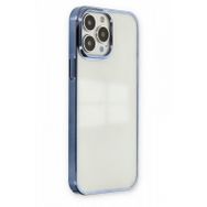 Smcase iPhone 14 Pro Pixel Bumper Sert Silikon Siyah Cep Telefonu Kılıfı