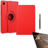 Smcase Lenovo Tab M10 Tb-328F 3. Jenerasyon 360 Donebilen Koruma Kapakli Standli DN22 Nano Kalem Kılıf
