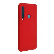 Smcase Samsung Galaxy A9 2018 Soft Touch Silikonlu Nano Sarı Cep Telefonu Kılıfı